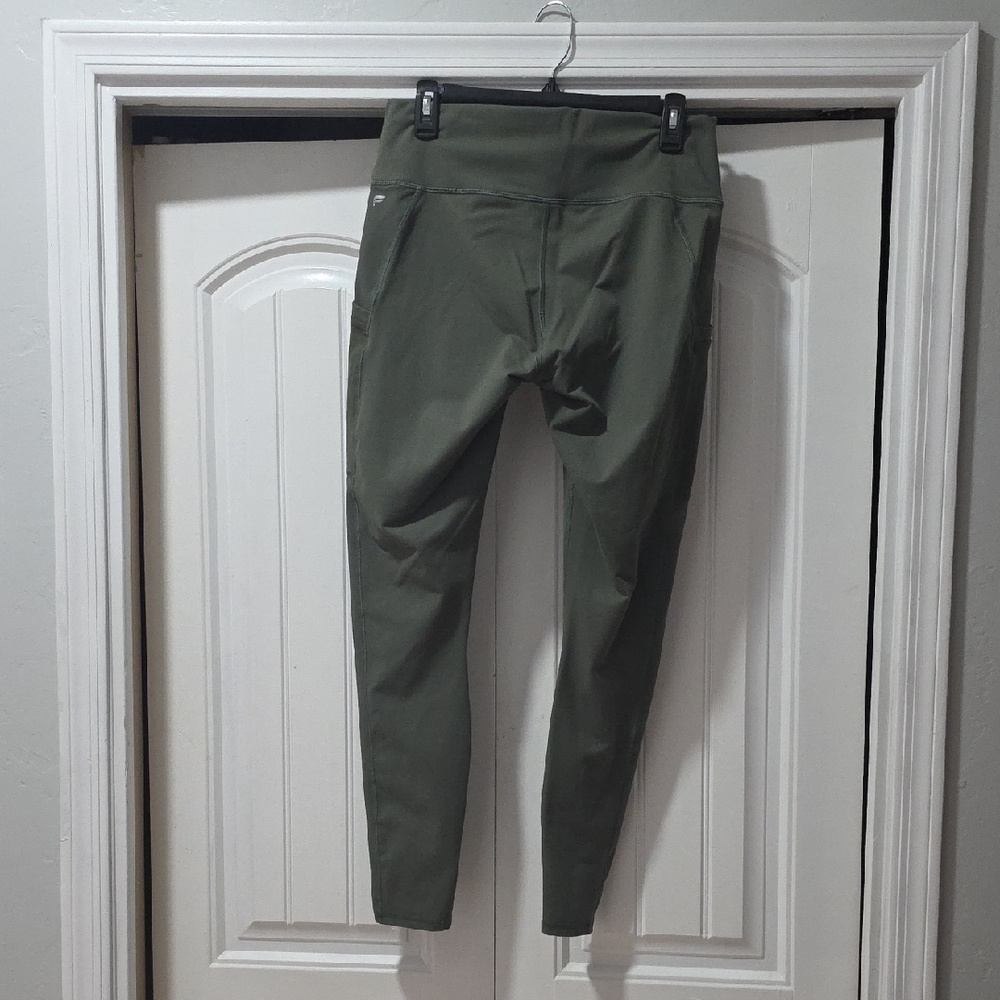 Fabletics Olive Green Leggings Powerhold - Picture 2 of 3